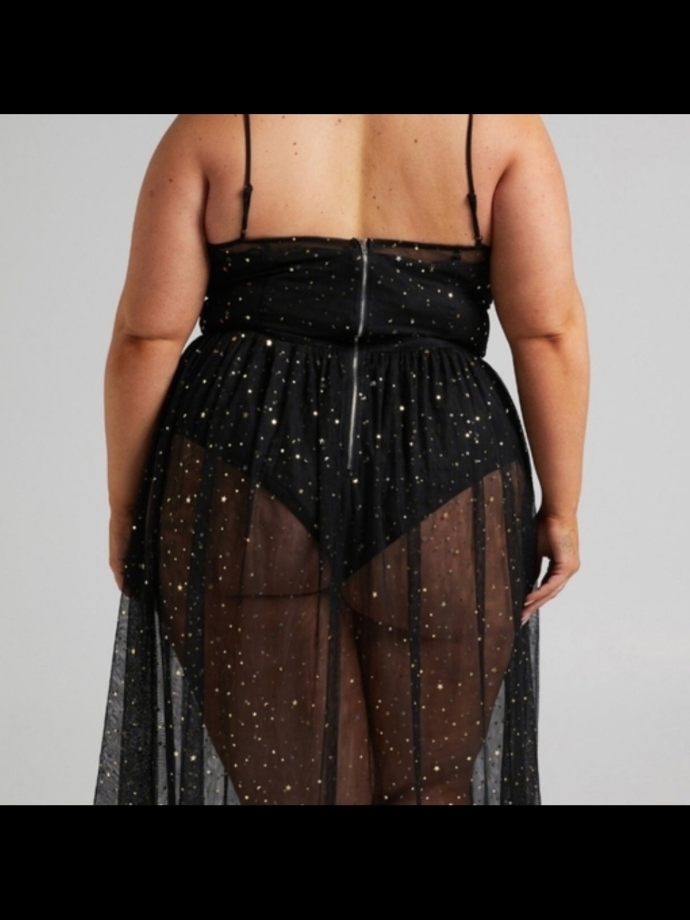 Showpo Stunning View Bodice Sheer Maxi Dress - Picture 3 of 9